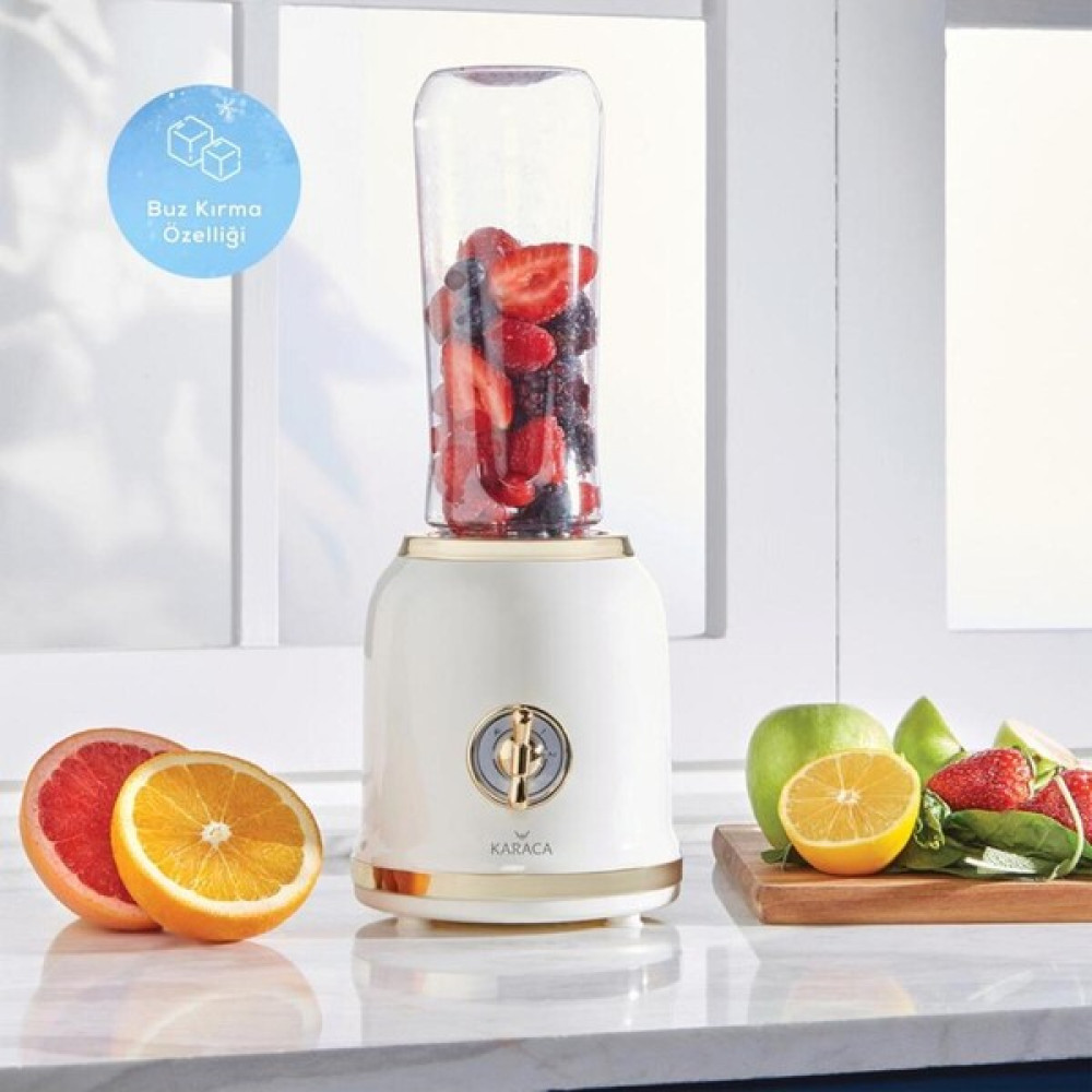 Karaca Retro Personal Kişisel Smoothie Blender Cream - Bej Oto Boyaları Fiyatı