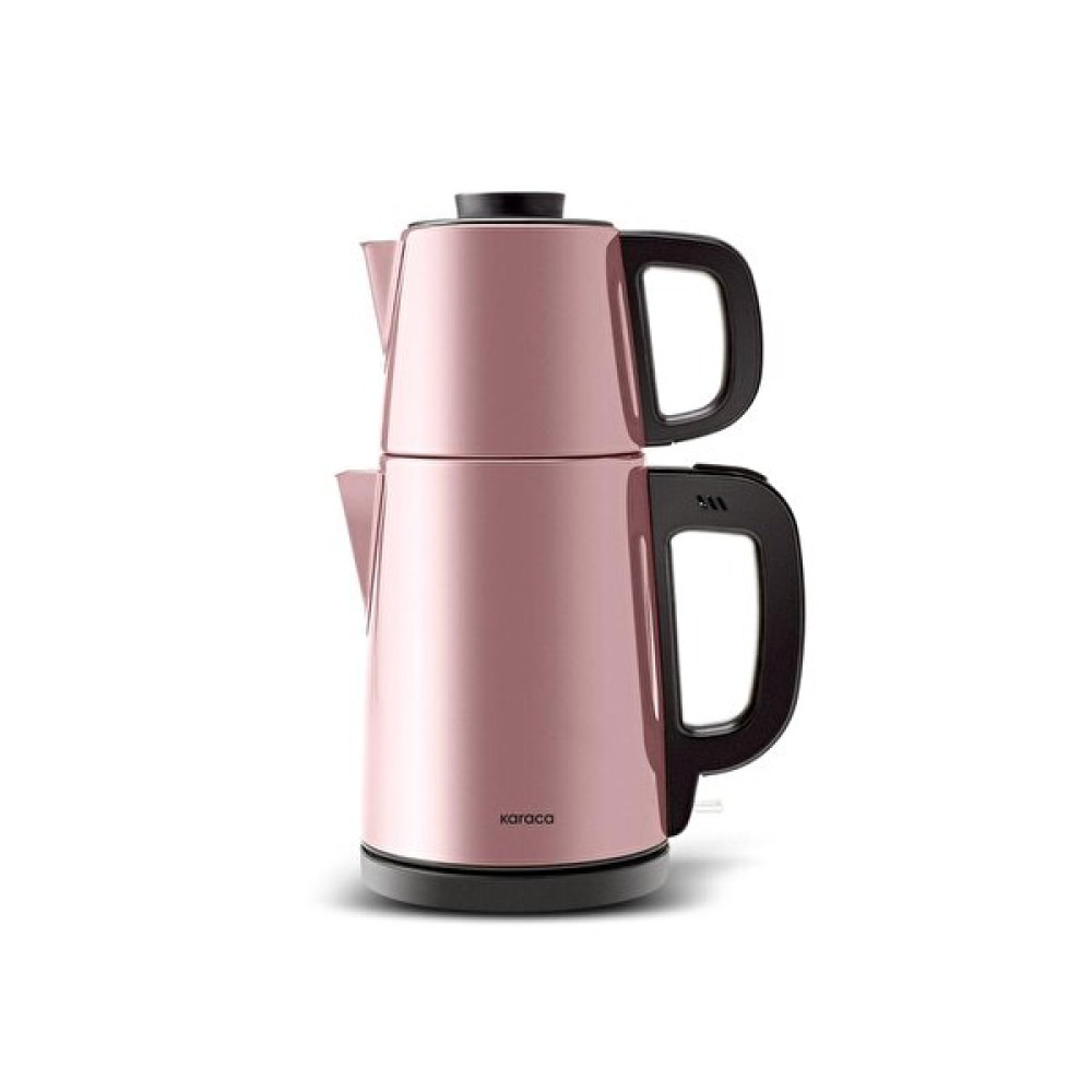 Karaca Tea Break 2 in 1 Çelik Rose Gold-Inox Su Isıtıcı Çay Makinesi Çay Makineleri Fiyatı
