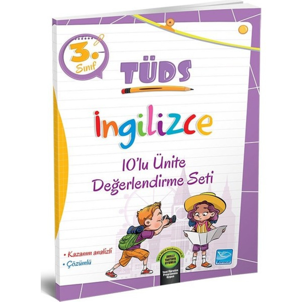 Karaca Yayınevi 3. Sınıf Tüds Ingilizce 10’lu Ünite Değerlendirme Seti Yabancı Dil Kitapları Fiyatı