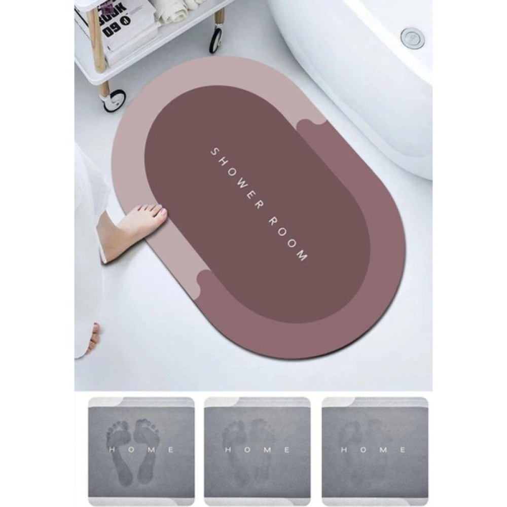 Karadağ Sihirli Su Emici Banyo Paspası Kaymaz Tabanlı Abdest Paspası 40X60 3,5 mm Klozet Takımı Fiyatı