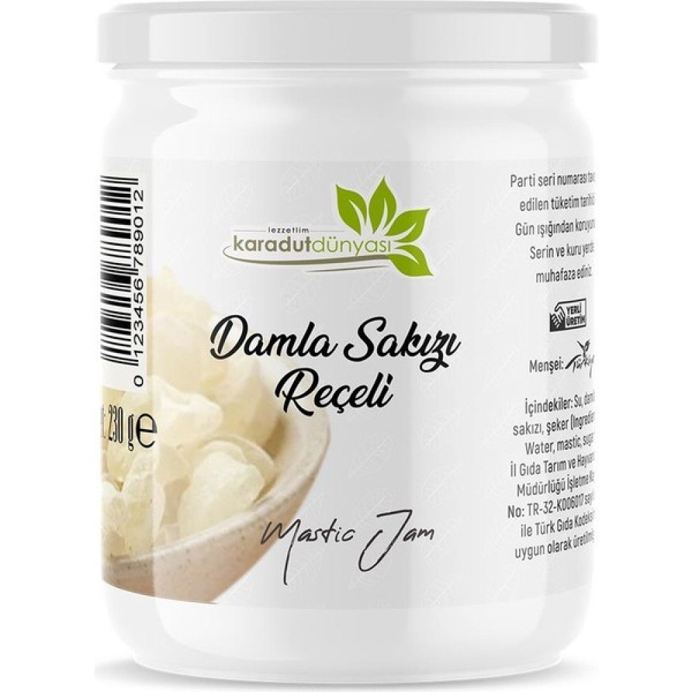 Karadut Dünyası Damla Sakızı Reçeli 240 gr Diğer Fiyatı