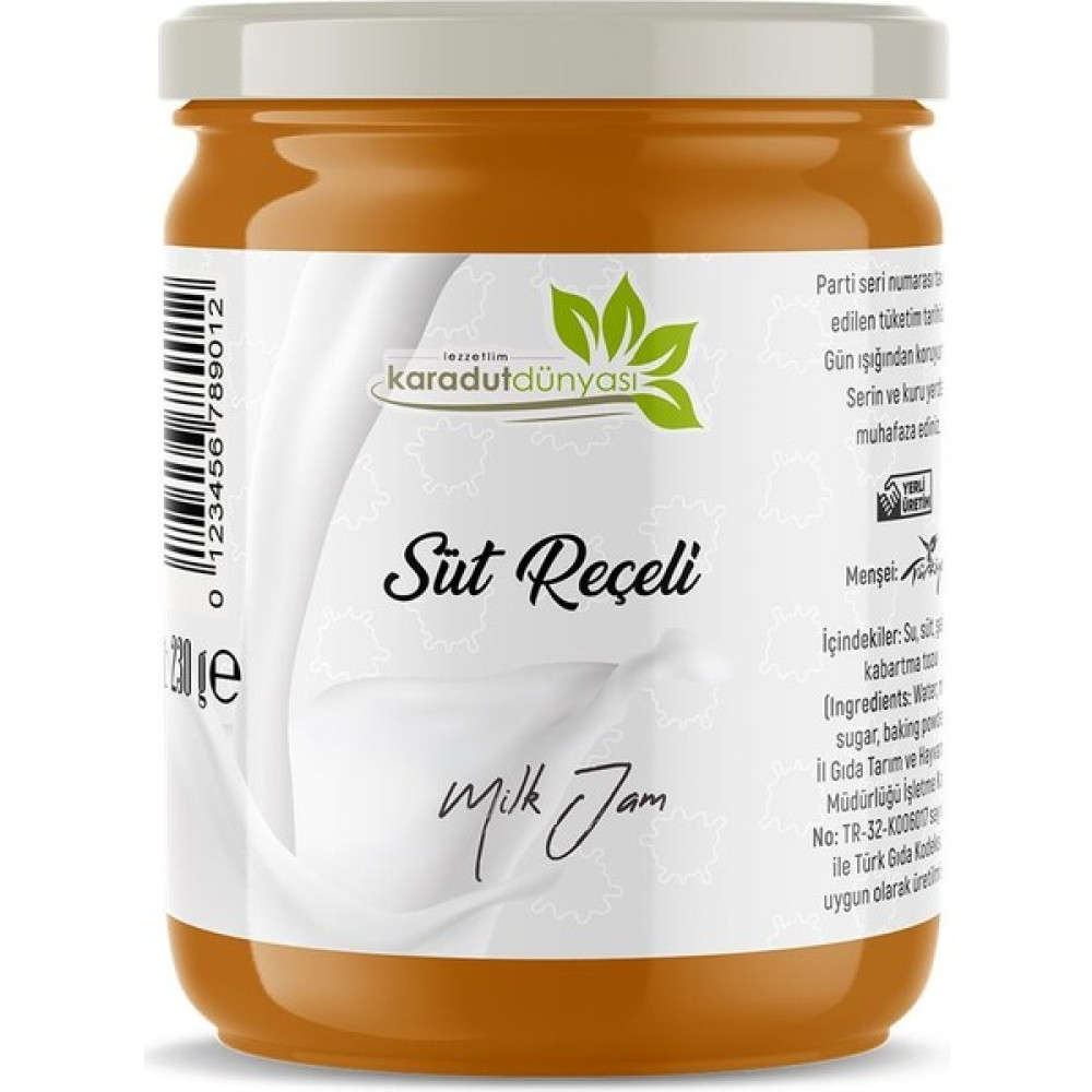 Karadut Dünyası Süt Reçeli 240 gr Diğer Fiyatı