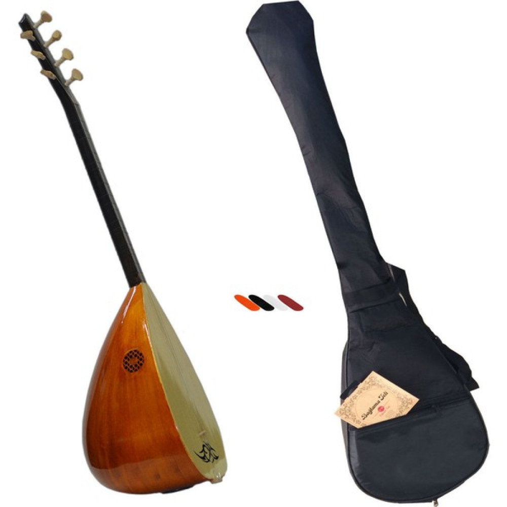 Karahan Dut Kısa Sap Çift Kafes Bağlama Saz Seti Bağlamalar Fiyatı