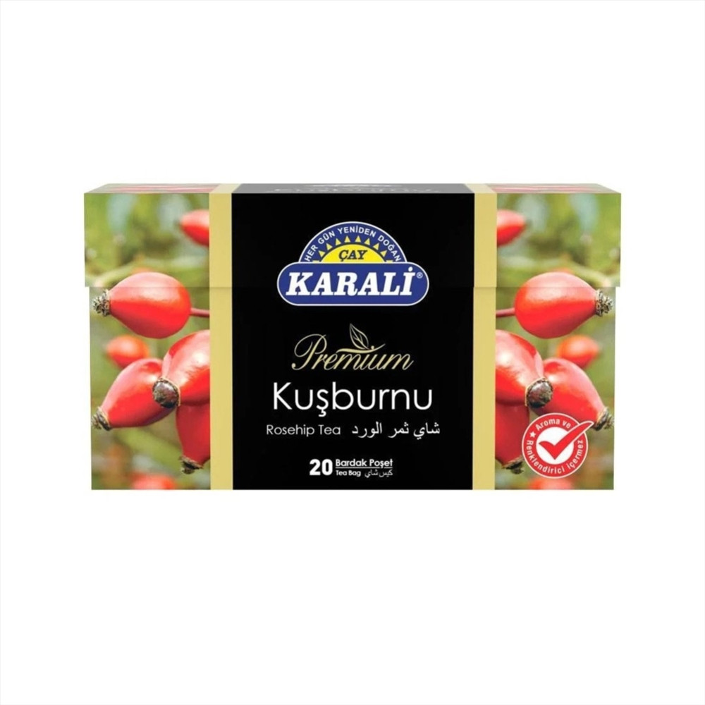 Karali Premium Kuşburnu Meyve Çayı 20'li Çay Fiyatı