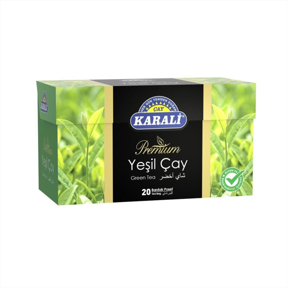 Karali Premium Yeşil Çay Bitki Çayı 20'li Çay Fiyatı