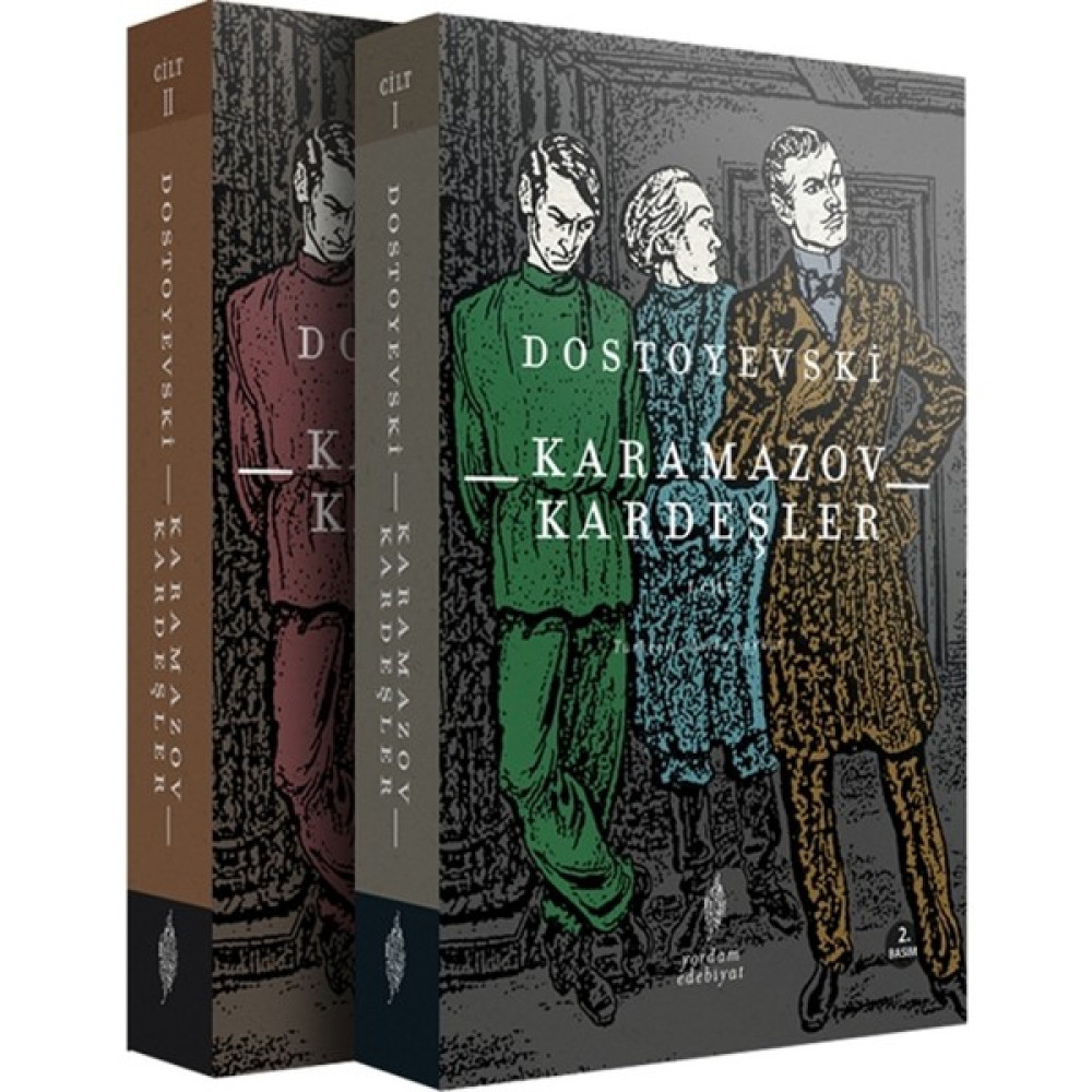 Karamazov Kardeşler (2 Cilt Takım) - Fyodor Mihayloviç Dostoyevski Çeviri Romanlar Fiyatı