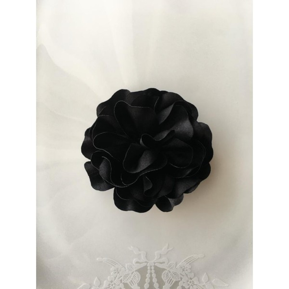 Karan Tuhafiye Broş / Kumaş Çiçek Broş ( 9 cm ) ( Bk 2 ) Bijuteri Kolye Fiyatı
