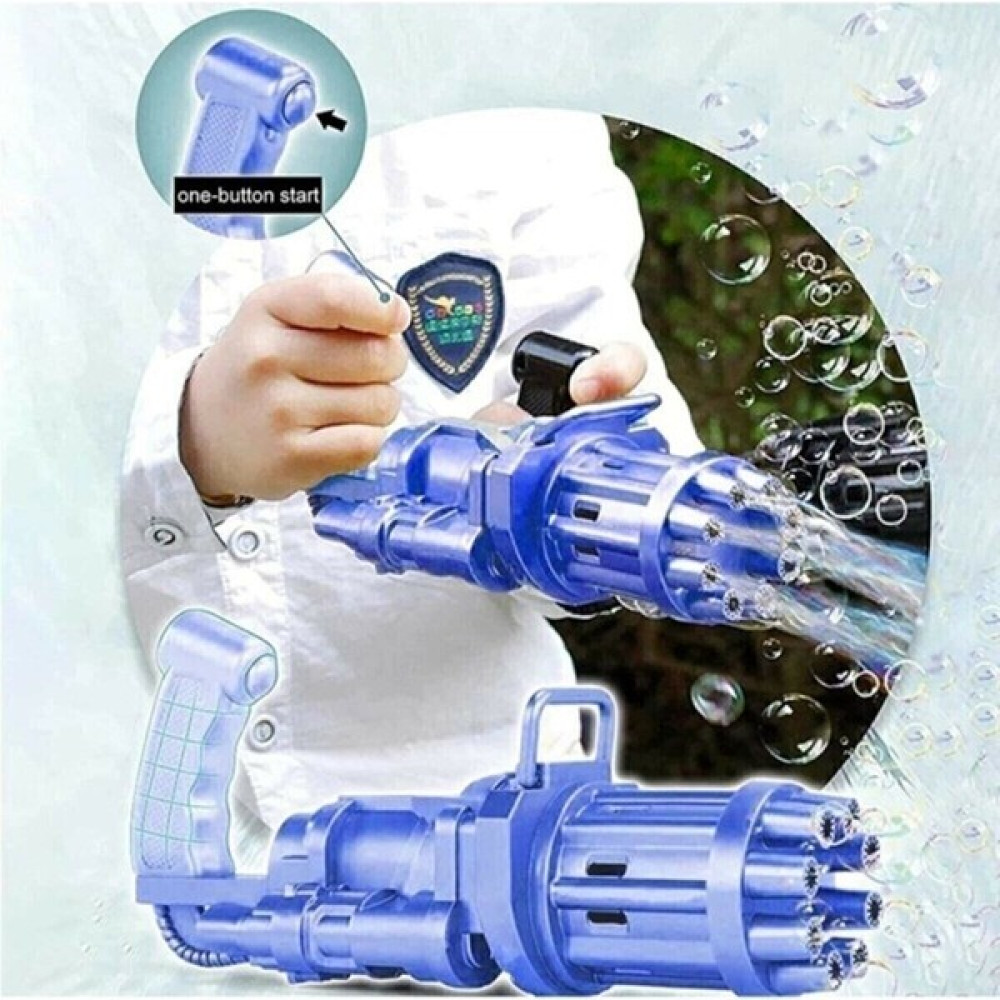 Karanes Toys Pilli Köpüklü Oyuncak Köpük Baloncuk Makinesi Tabancası + Baloncuk Likitli - Mavi Bebek Oyuncakları Fiyatı