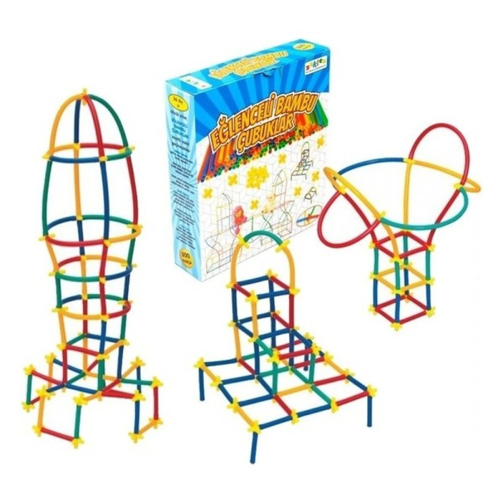 Karanes Toys Zekice Eğlenceli Bambu Çubuklar Eğitici Akıl Zeka Oyunları 300 Parça Eğitici Oyuncak Fiyatı