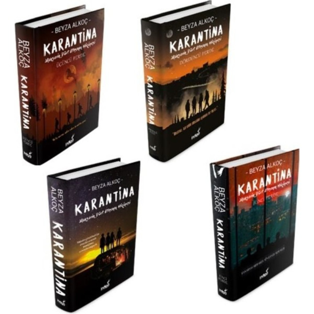 Karantina 4 Kitap Set Ciltli-Beyza Alkoç-Indigo Kitap Korku-Gerilim Fiyatı