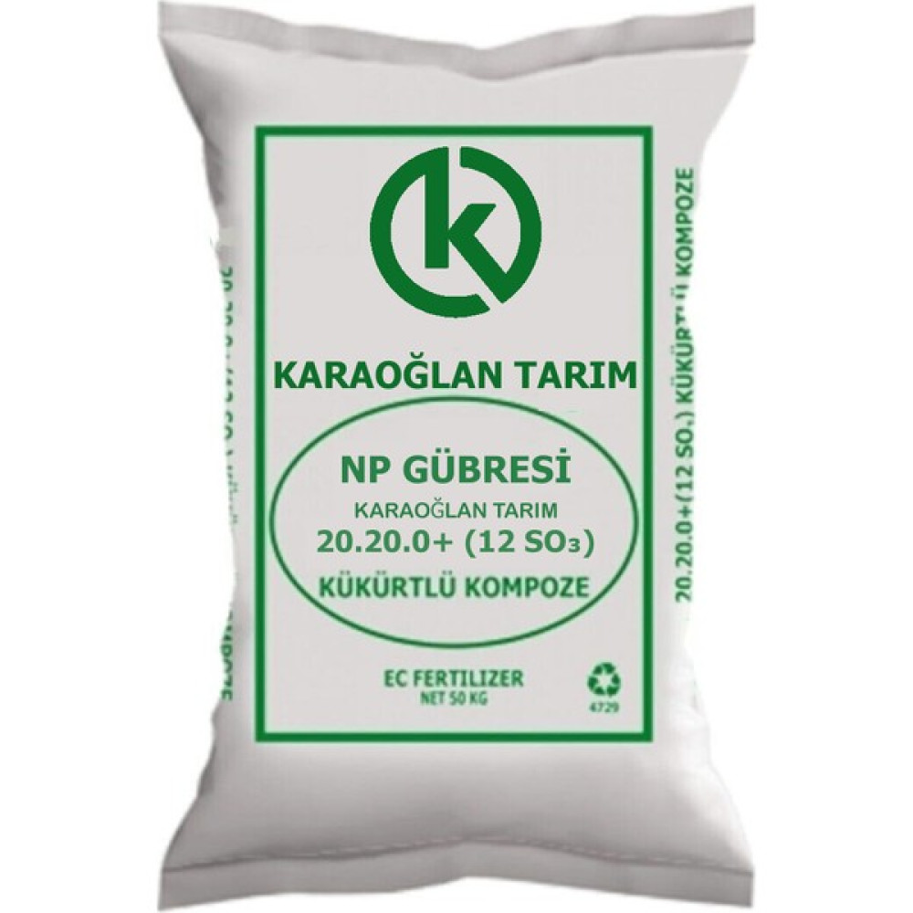 Karaoğlan Tarım 20.20.0 Np Taban Süper Kompoze Kükürtlü Taban Gübresi 1-5-10-25 Kg - 5 Kg Oto Boyaları Fiyatı