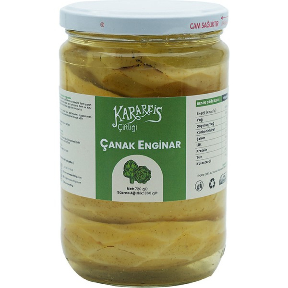 Karareis Çiftliği Sakız Çanak Enginar Konservesi 660 gr Oto Boyaları Fiyatı