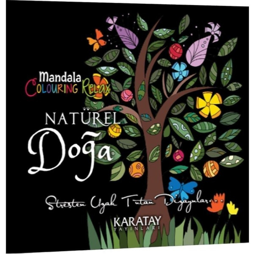 Karatay Colouring Relax Mandala Natürel Doğa Sanatsal Malzemeler Fiyatı