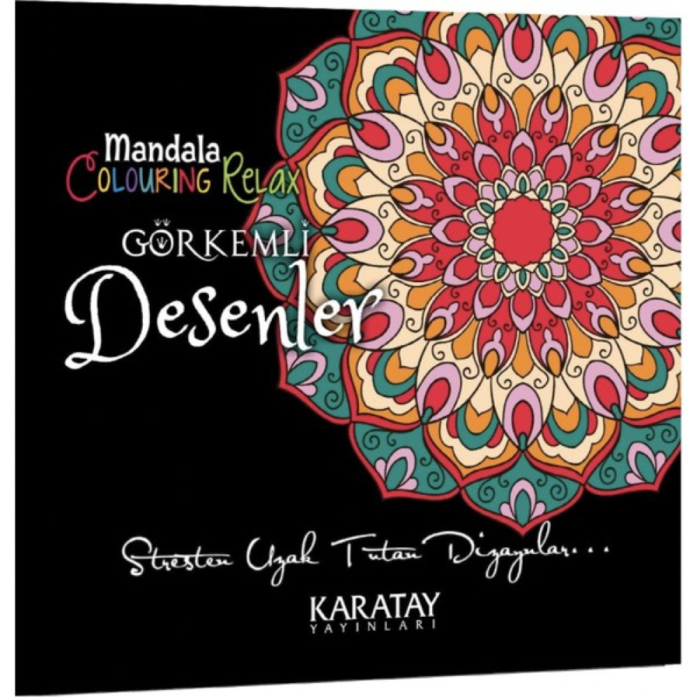 Karatay Mandala Boyama Görkemli Desenler Resim Defteri Fiyatı