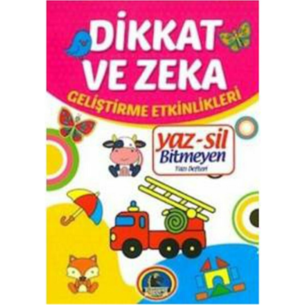 Karatay Yayınları 4E Defter Yaz-Sil Dikkat Ve Zeka Geliştirme Etkinlikleri Karatay Yayınevi + Kalem Defter & Kağıt Ürünleri Fiyatı