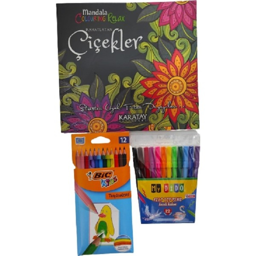 Karatay Yayınları Mandala Boyama Seti Aktivite & Eğitici Kitaplar Fiyatı