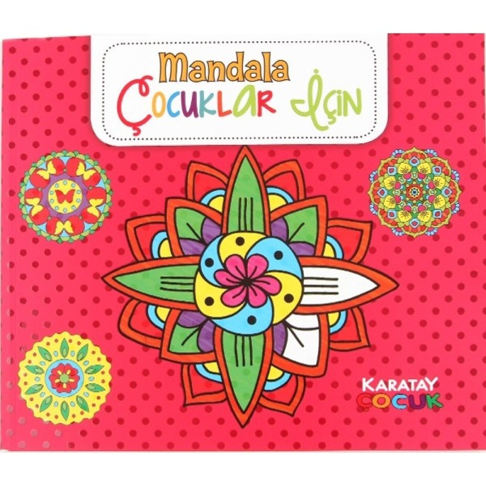 Karatay Yayınları Mandala Çocuklar Için - Pembe Aktivite & Eğitici Kitaplar Fiyatı