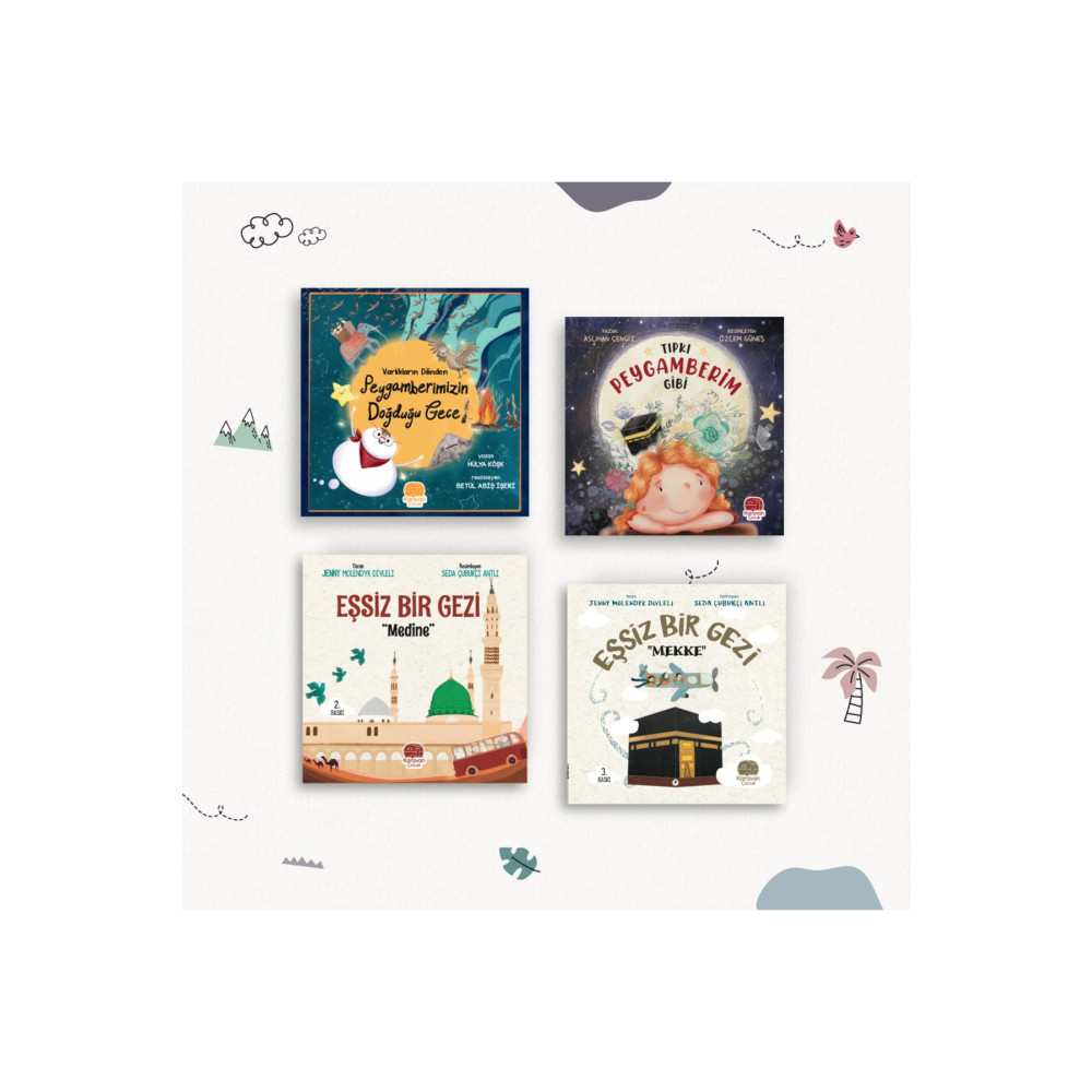 Karavan Çocuk Peygamberimiz Seti (4 Kitap) Çocuk Öykü Fiyatı