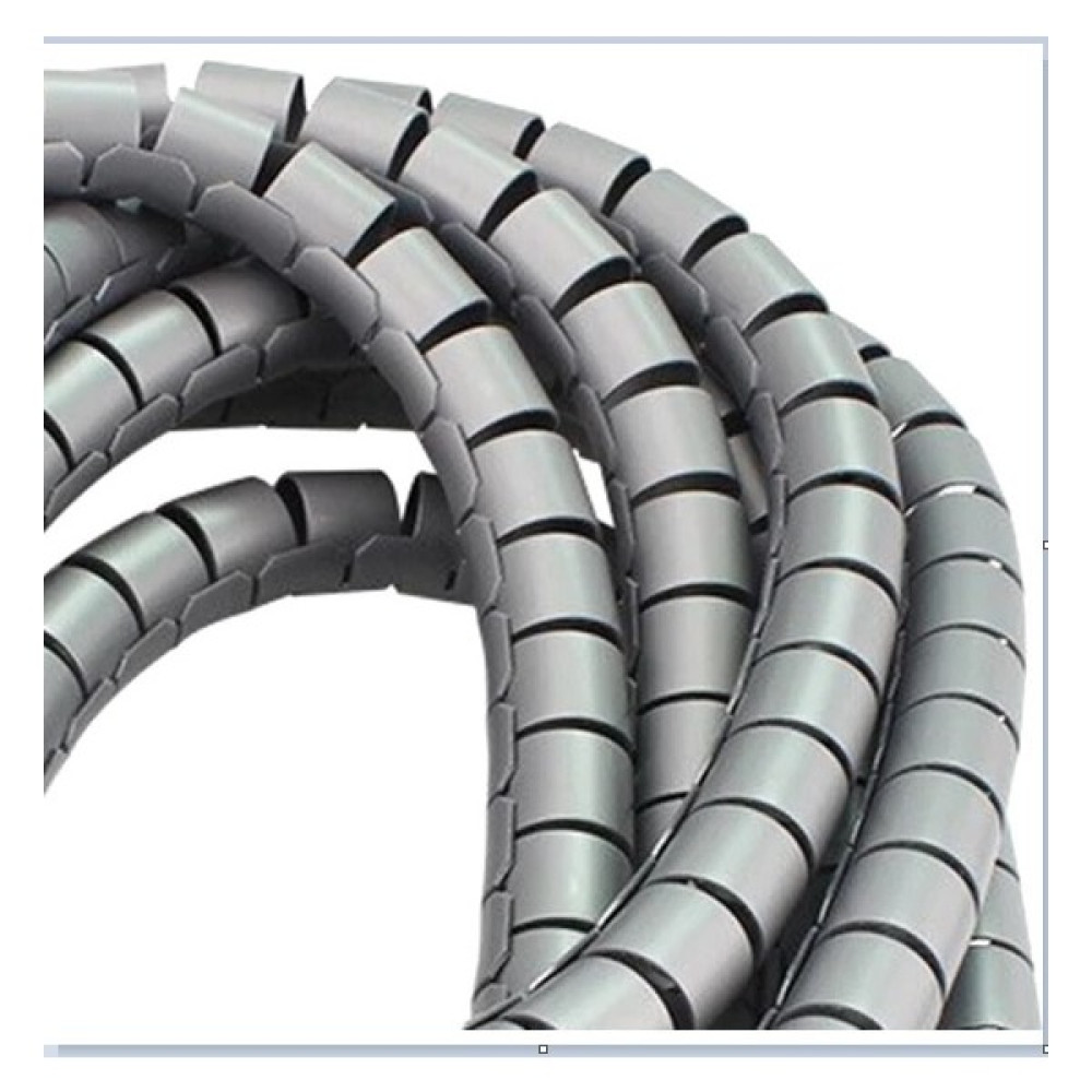 Karbonplast Kablo Koruyucu ve Düzenleyici 20 mm Spiral Gri 1,0 Metre - 1 metre Elektrik ve Aydınlatma Fiyatı