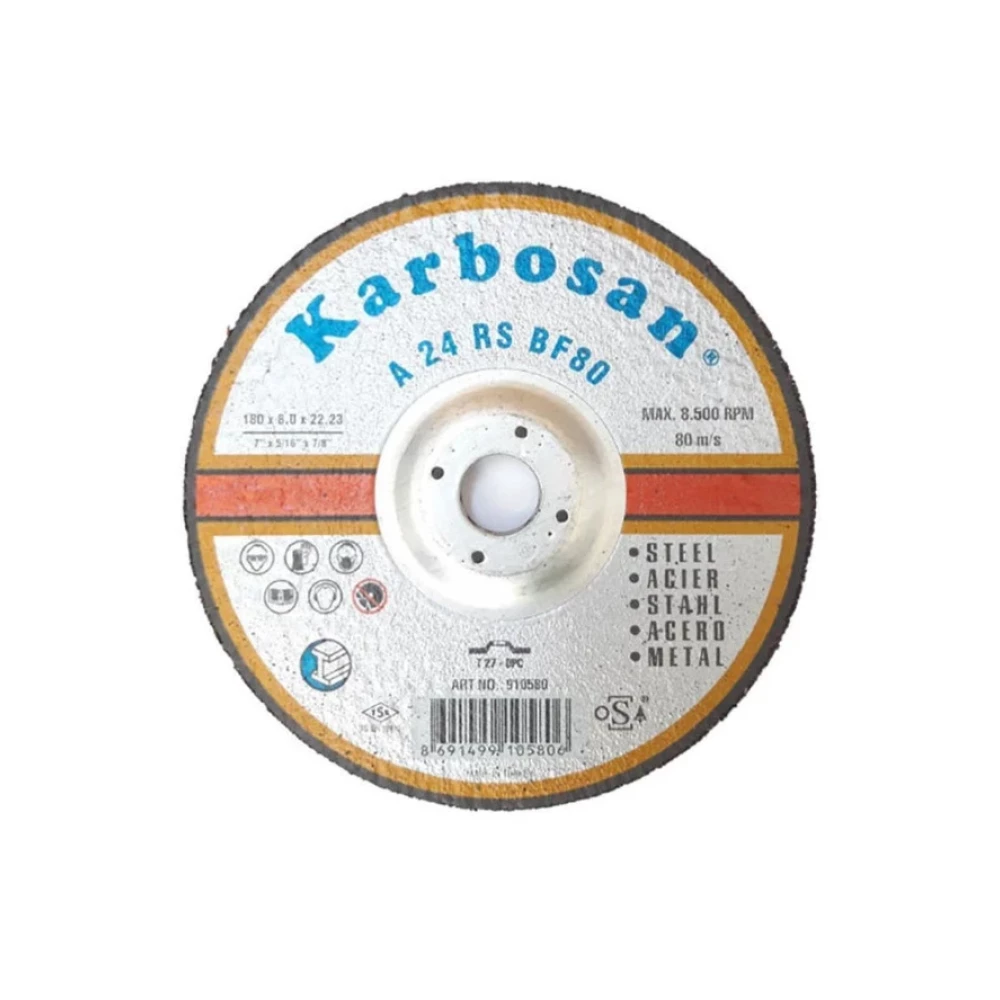 Karbosan Metal Taslama Diski 180X8 0X22 23-Ab Testereler Fiyatı