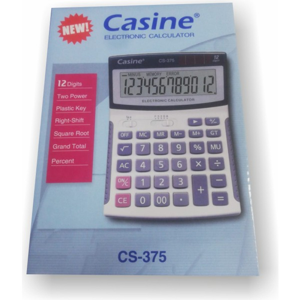 Karce Casine CS-375 Hesap Makinesi 12 Hane Oto Boyaları Fiyatı