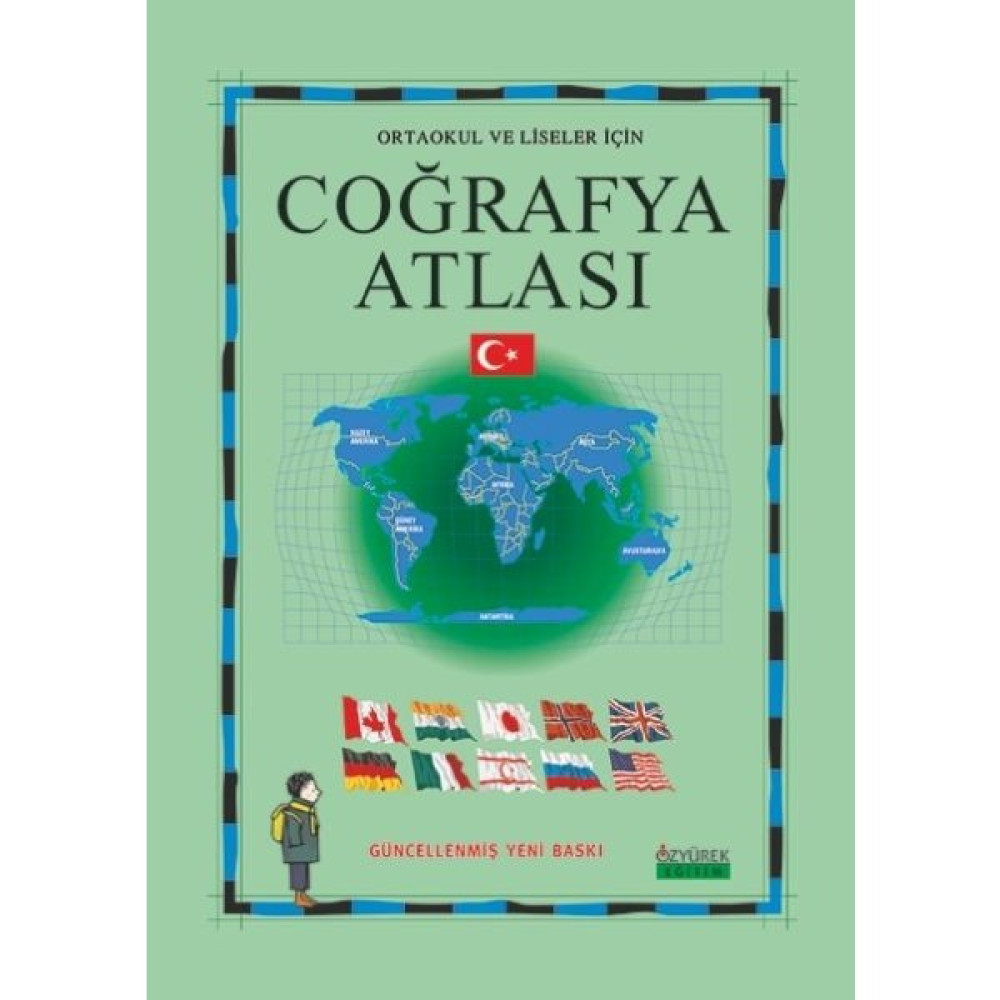 Karce Coğrafya Atlası - Karışık-Çok Renkli - 1 Adet Harita & Küre Fiyatı