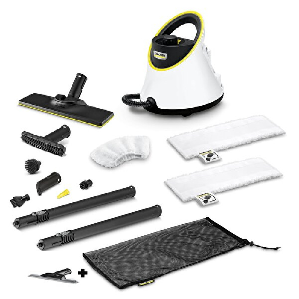 Karcher SC 2 Deluxe Easyfix Premium Beyaz Buharlı Temizlik Makinesi ve Cam Silme Nozülü Elektrikli Süpürgeler Fiyatı