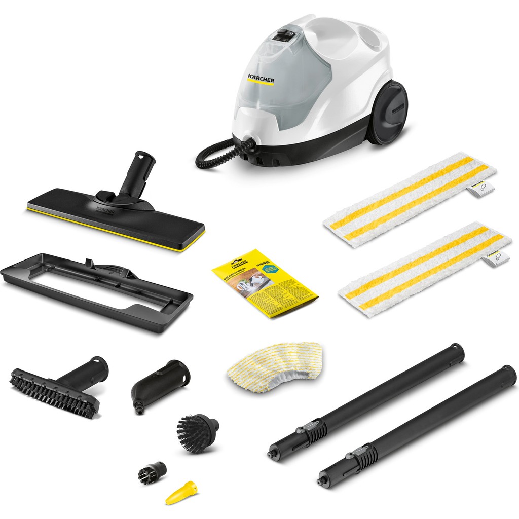 Karcher Sc 4 Easyfix Plus Buharlı Temizlik Makinesi - Beyaz - Koyu Kırmızı Buharlı Temizlik Makinesi Fiyatı