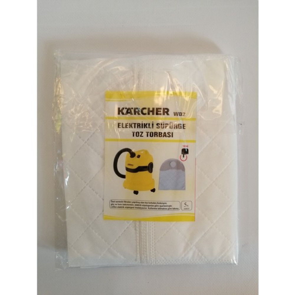 Karcher Wd 2 Elektrikli Süpürge Toz Torbası Bez 10 Adet Elektrikli Süpürge Aksesuarları Fiyatı