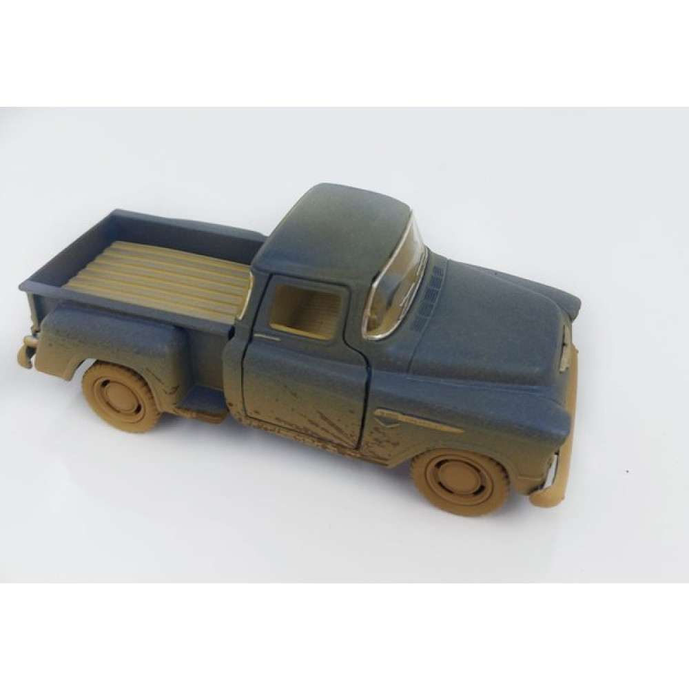 Kardelen Diecast Off-Road 1955 Chevy Stepside Pick-Up Çek Bırak 1/32 Die Cast Model Araç - Mavi Oyuncak Araç Fiyatı