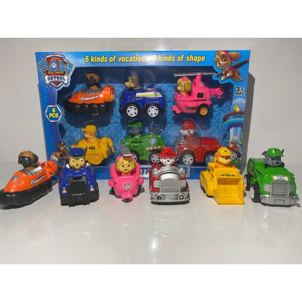 Kardelen Dogs Mini Paw Patrol Köpekler, 6 Figür ve Çek Bırak Araçları Oyuncak Fiyatı