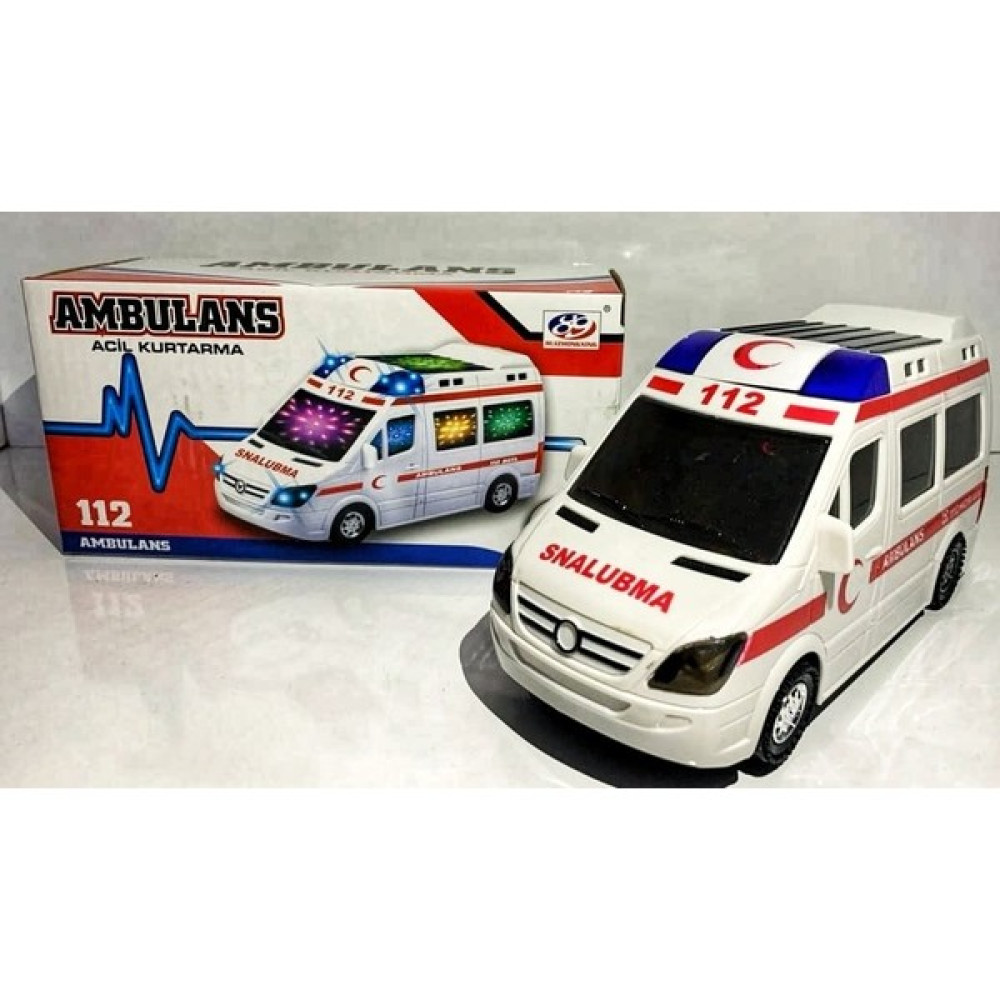 Kardelen Pilli Ambulans Büyük Boy Sesli Işıklı Ambulans Oyuncak Araç Fiyatı