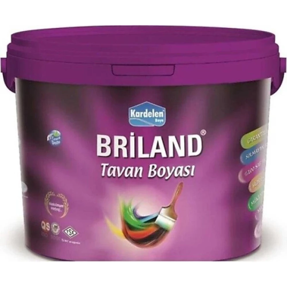 Kardelen Tavan Boyasi Beyaz 10Kg Briland Boyalar Fiyatı