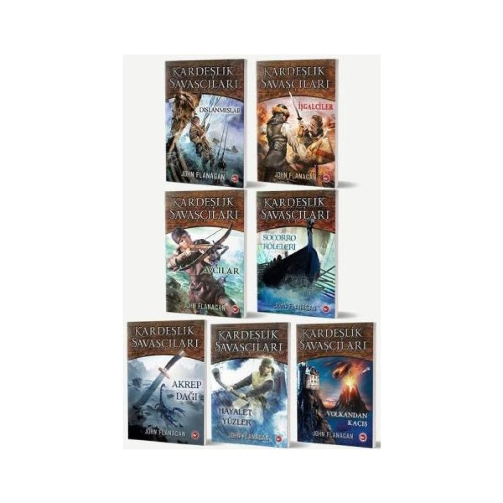 Kardeşlik Savaşçıları Serisi 8 Kitap Set / John Flanagan Fantastik Macera Fiyatı