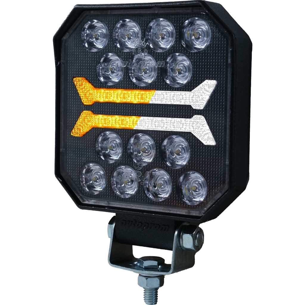 Kare Çalışma Lambası 10-30 Volt Off -Road Çift Renk Smile Ofis Masa Lambası Fiyatı