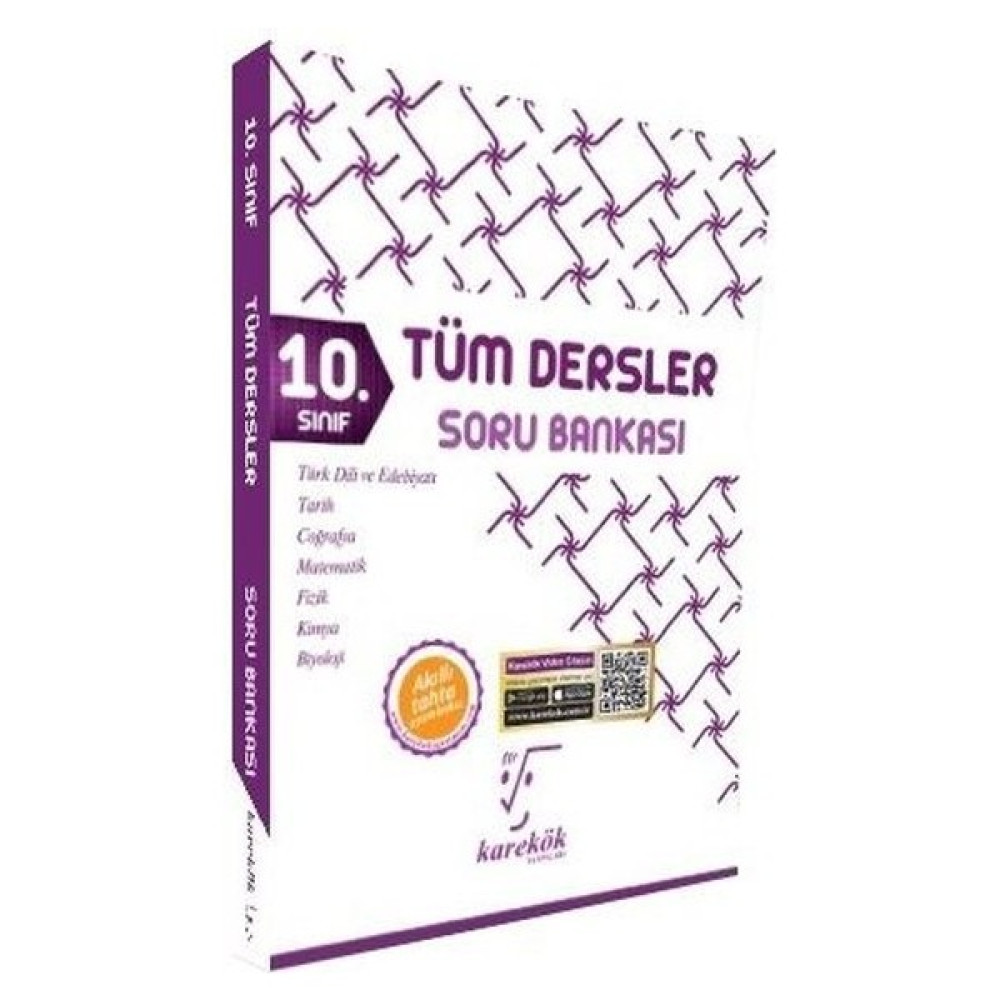 Karekök Yayıncılık 10. Sınıf Tüm Dersler Soru Bankası Tüm Dersler Fiyatı