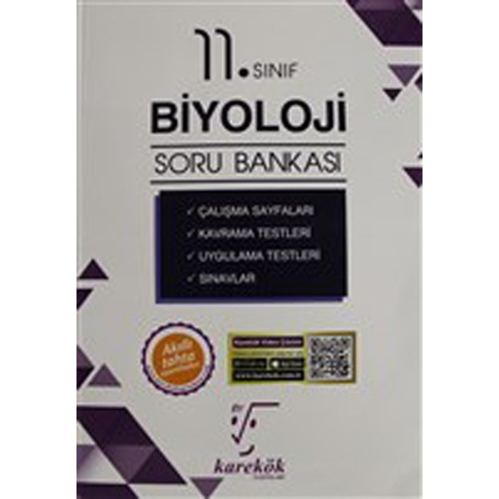 Karekök Yayıncılık 11. Sınıf Biyoloji Soru Bankası Tüm Dersler Fiyatı