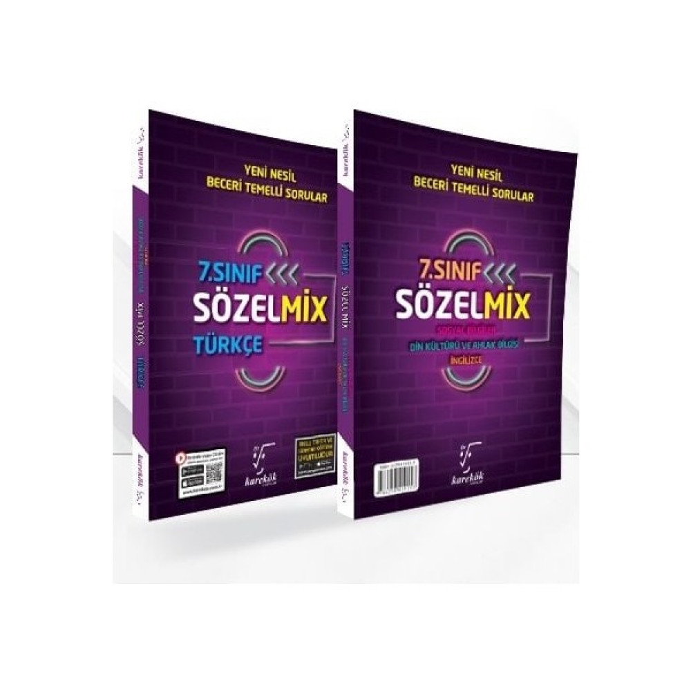 Karekök Yayıncılık 7. Sınıf Sözel Mix Soru Bankası - Karekök 7. Sınıf Kaynak Kitapları Fiyatı