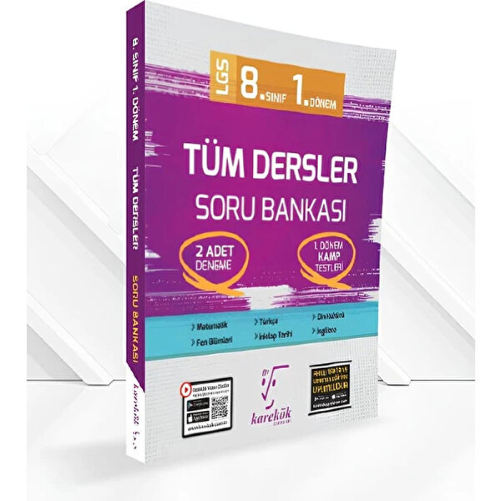 Karekök Yayıncılık 8. Sınıf Lgs 1. Dönem Tüm Dersler Soru Bankası Tüm Dersler Fiyatı