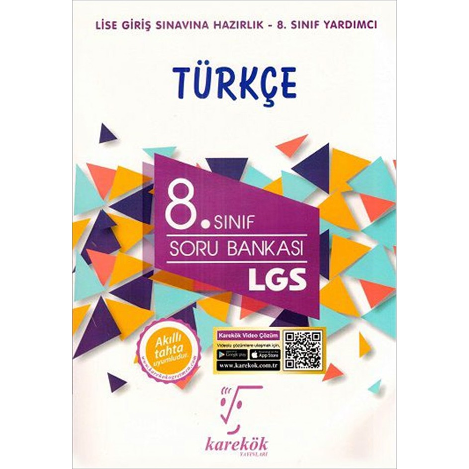 Karekök Yayıncılık 8. Sınıf LGS Türkçe Soru Bankası Karekök Yayınları Türkçe Fiyatı