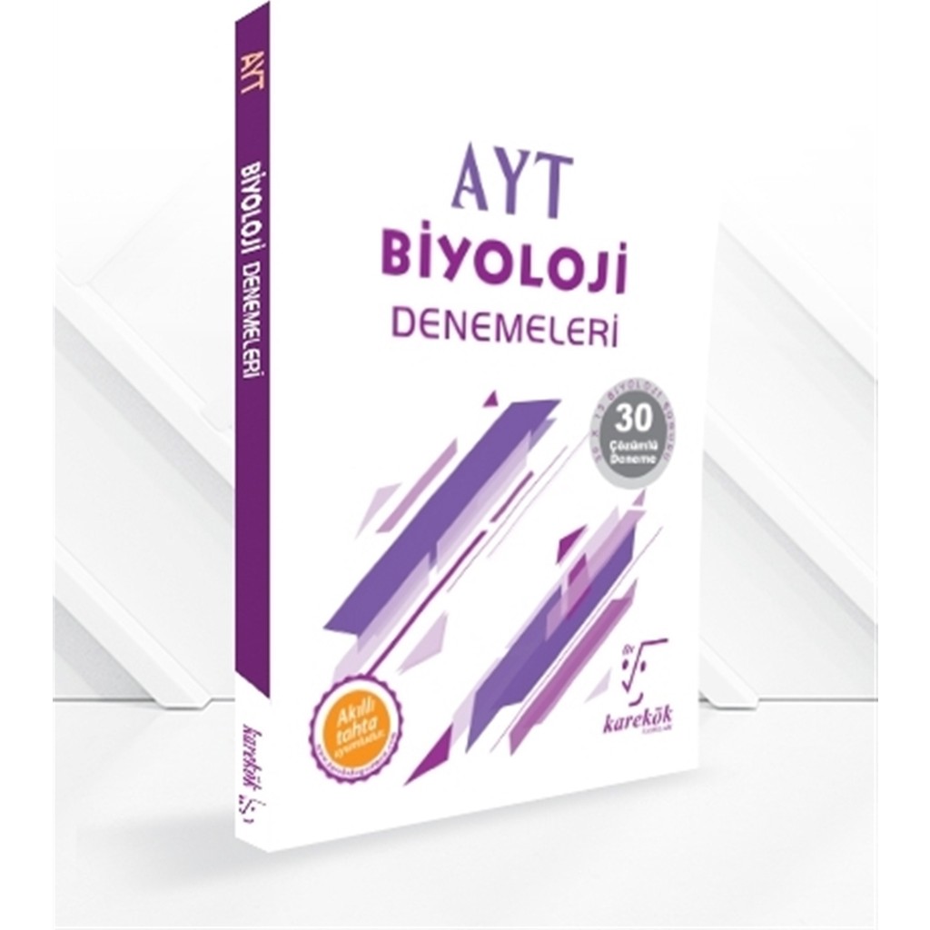 Karekök Yayıncılık AYT Biyoloji Denemeleri - 30 Çözümlü Deneme Diğer Fiyatı