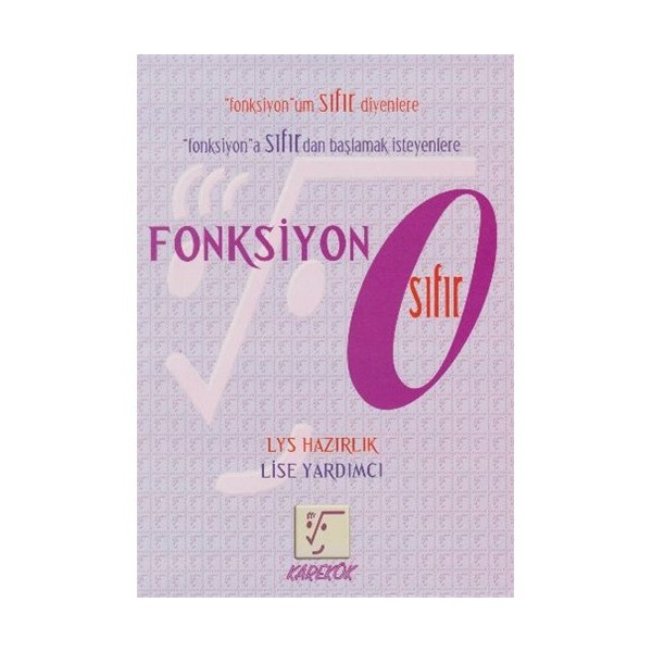 Karekök Yayıncılık Fonksiyon Sıfır Diğer Fiyatı