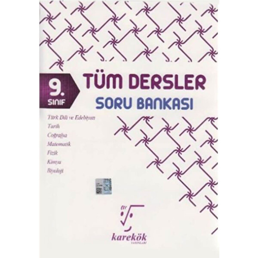 Karekök Yayıncılık Karekök 9. Sınıf Tüm Dersler Soru Bankası Tüm Dersler Fiyatı