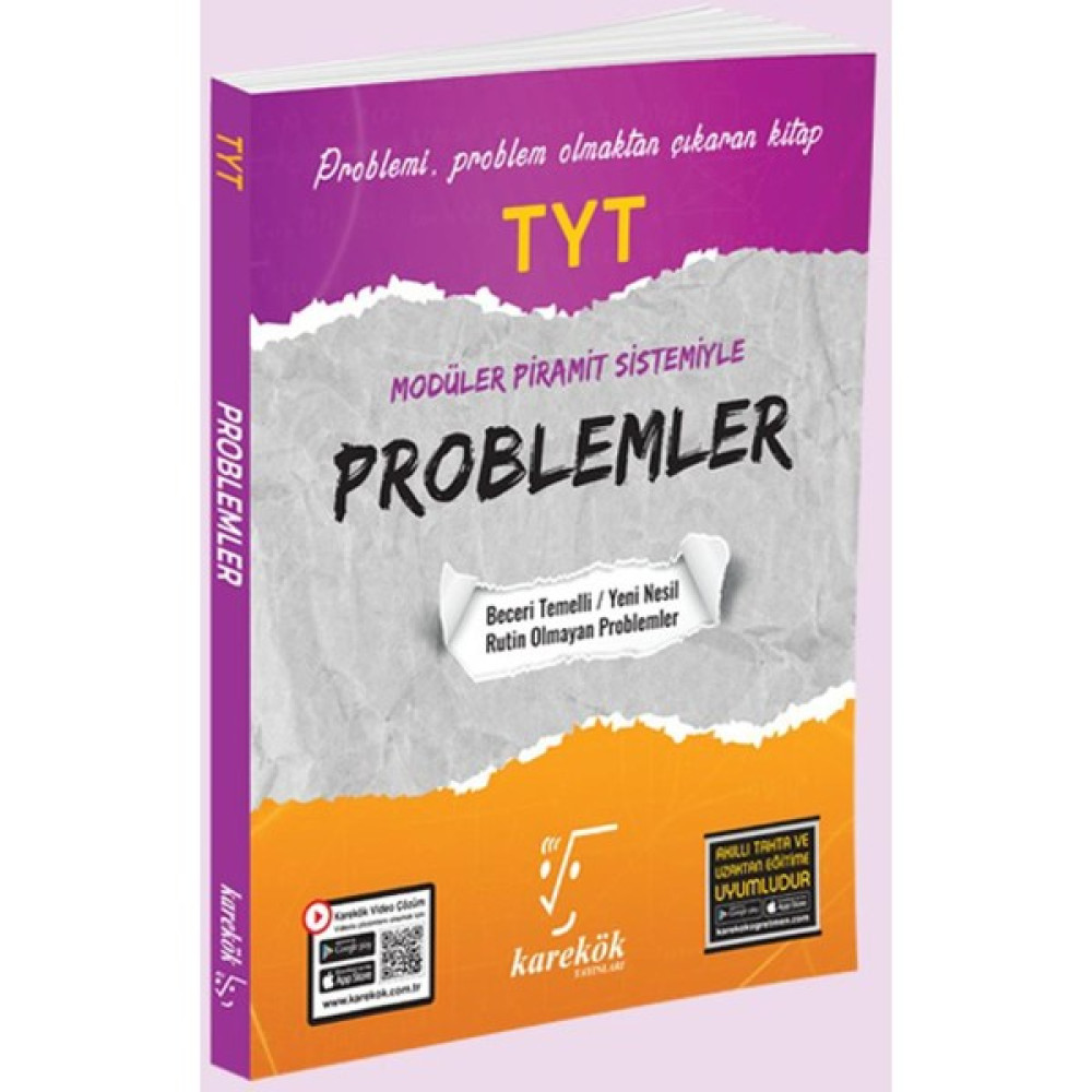 Karekök Yayıncılık Karekök TYT Problemler Mps(Modüler Pramit Sistemi) Kaynak Kitapları Fiyatı
