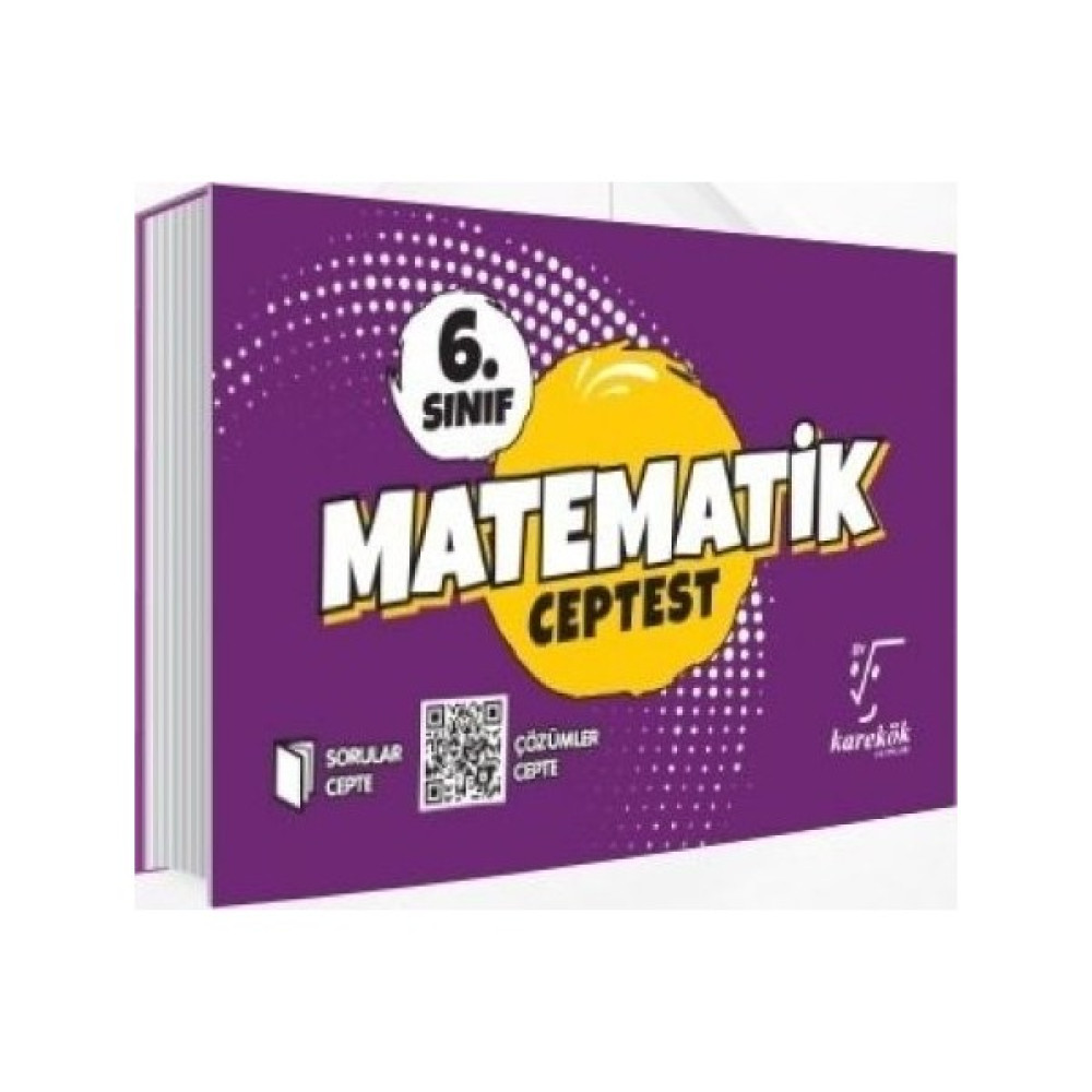 Karekök Yayıncılık Muhtelif Karekök 6.sınıf Matematik Cep Test Temel Yeterlilik Testi (TYT) Fiyatı