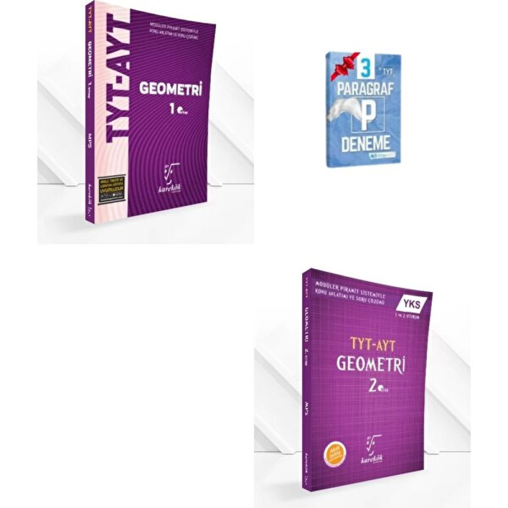Karekök Yayıncılık Tyt-Ayt Geometri 1-2 Mps Matematik Fiyatı