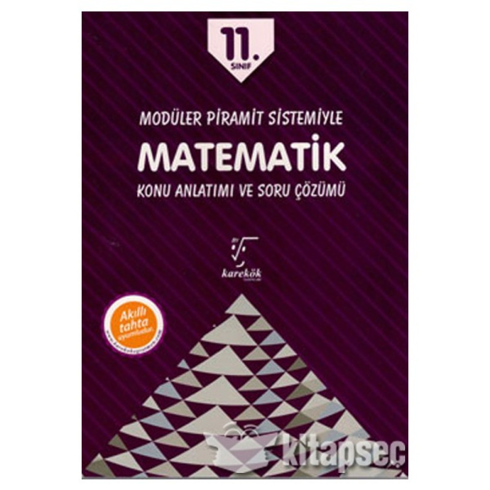 Karekök Yayınları 11.Sınıf Matematik Konu Anlatım Matematik Fiyatı