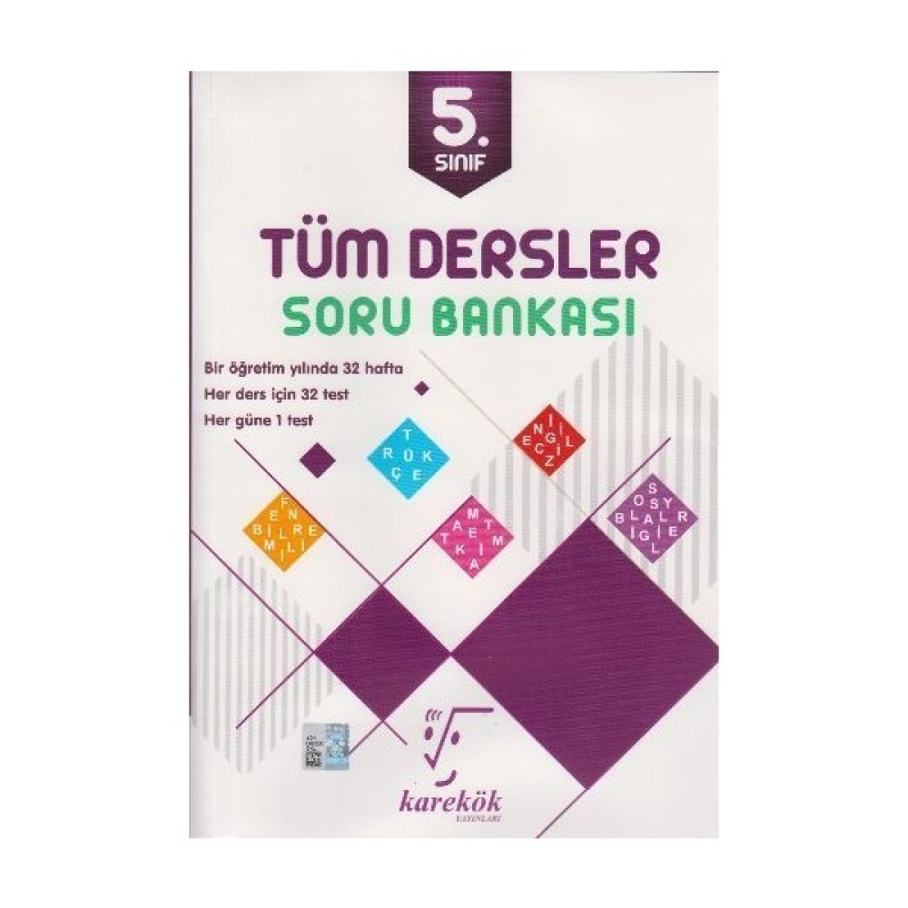 Karekök Yayınları 5.Sınıf Tüm Dersler Soru Bankası Tüm Dersler Fiyatı