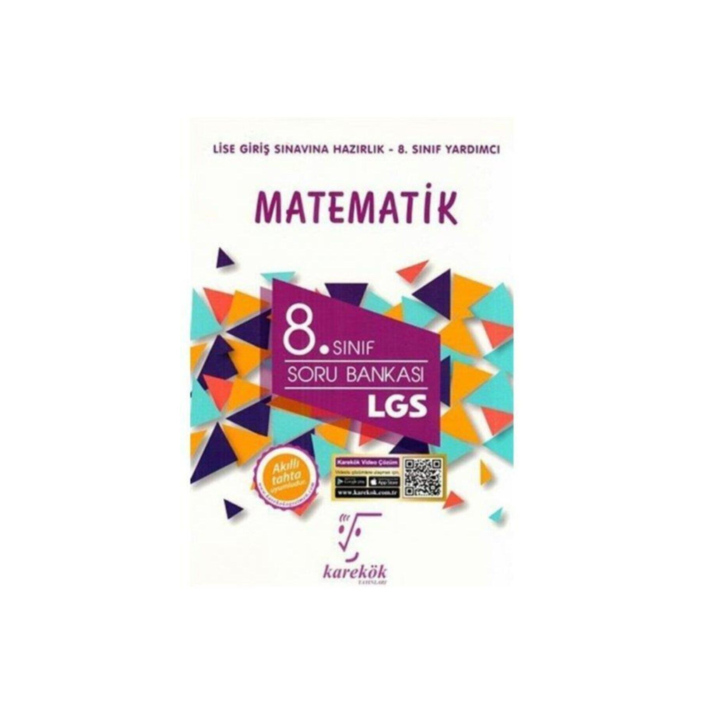 Karekök Yayınları 8. Sınıf Lgs Matematik Güncel Soru Bankası Yardımcı Kitaplar Fiyatı