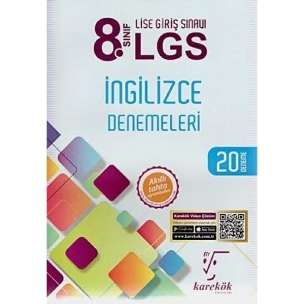 Karekök Yayınları 8.Sınıf Lgs İngilizce Denemeleri Ders Sınav Kitapları Fiyatı